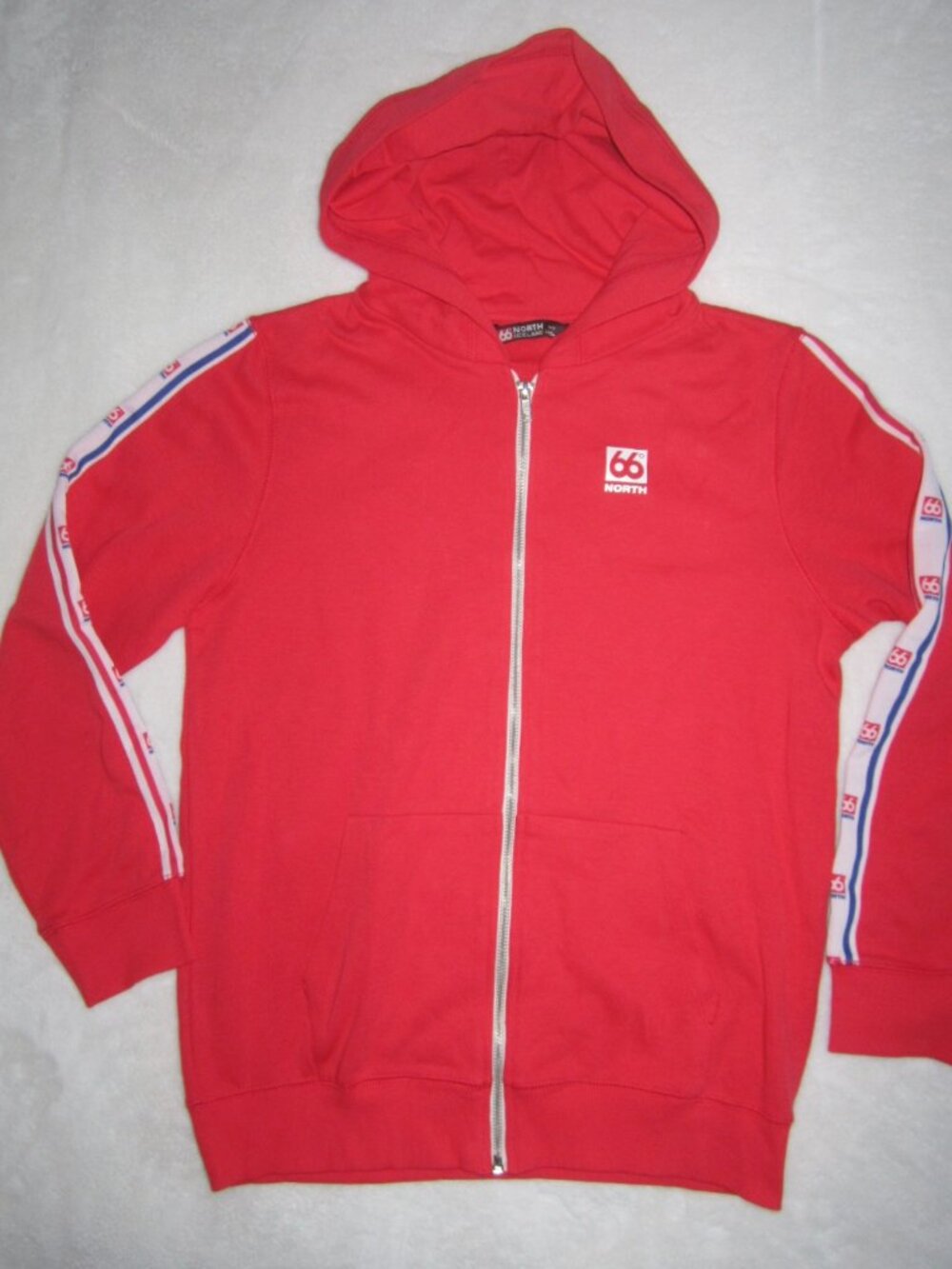 66 NORTH ICELAND BIFROST Zipped Hoddie Jacket Youth 14 Y 164 cm Women's XS